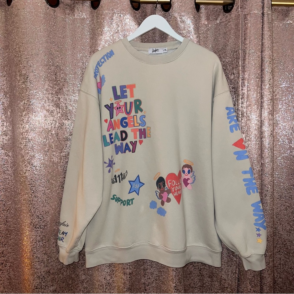 Mayfair @iscreamcolour Angel Numbers Cloud Crewneck
